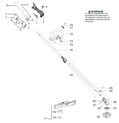 Husqvarna 503871907 onderdelentekening - positie 12