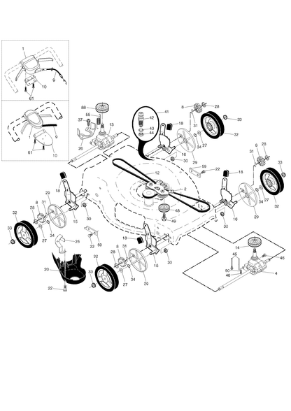 Husqvarna 532432790 onderdelentekening - positie 10