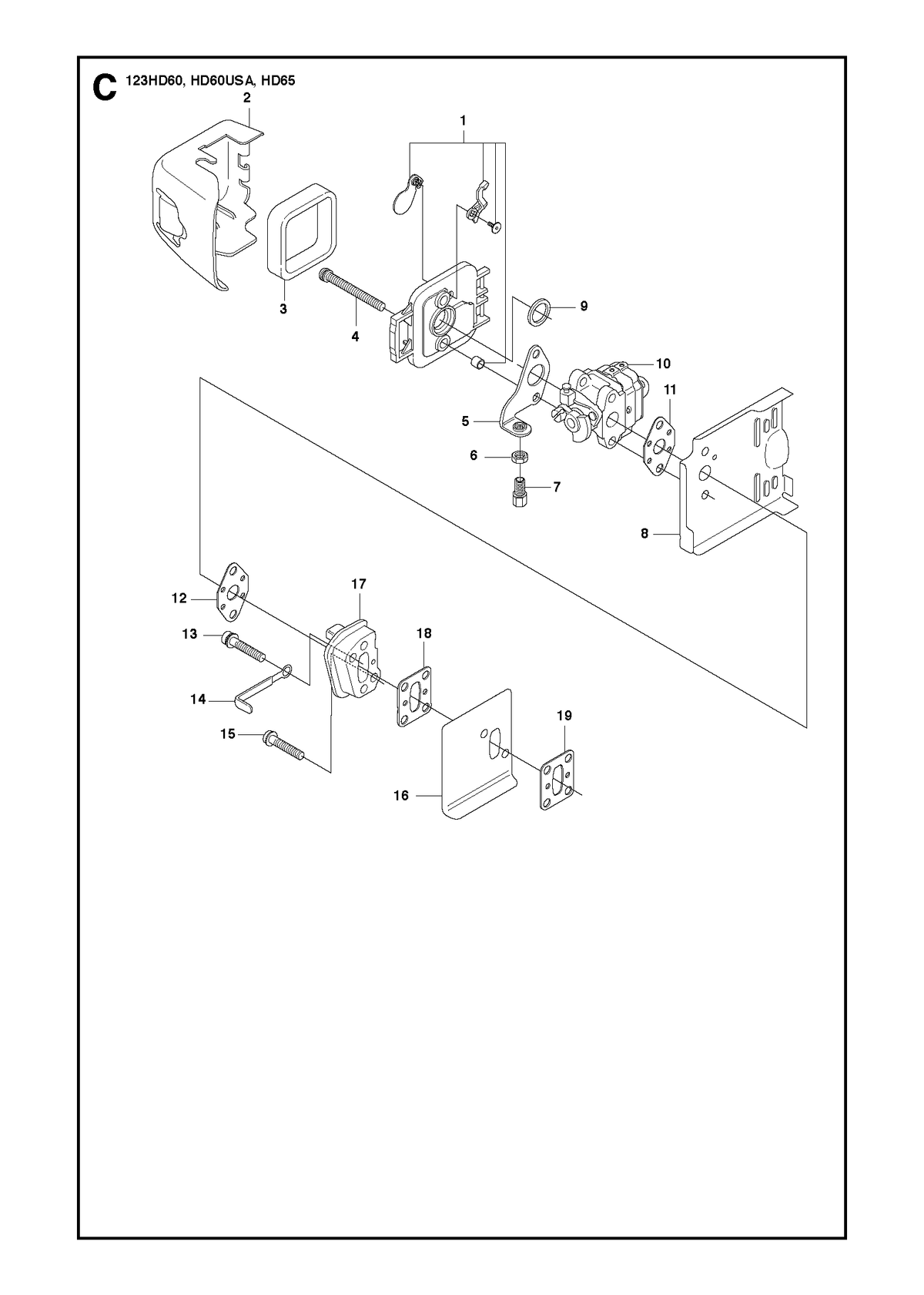 Husqvarna 531004846 onderdelentekening - positie 3