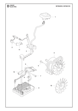 Husqvarna 598858901 onderdelentekening - positie 8