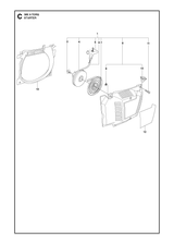 Husqvarna 503628202 onderdelentekening - positie 8