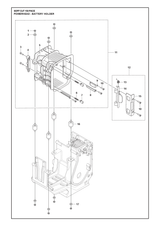 Husqvarna 522669302 onderdelentekening - positie 1