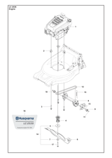 Husqvarna 501885101 onderdelentekening - positie 4