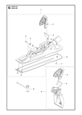 Husqvarna 503215311 onderdelentekening - positie 4
