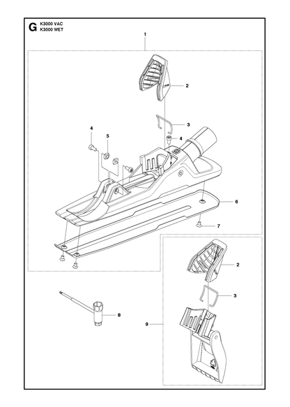 Husqvarna 503215311 onderdelentekening - positie 4