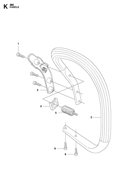 Husqvarna 503922401 onderdelentekening - positie 4