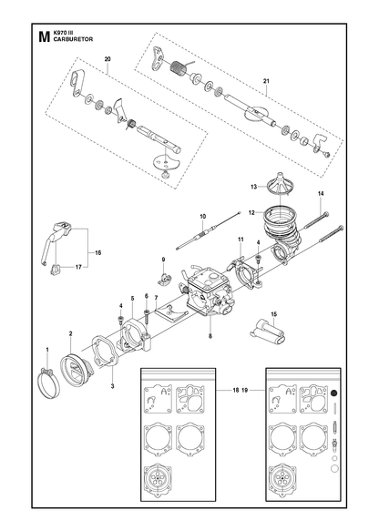 Husqvarna 510243901 onderdelentekening - positie 13