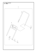 Husqvarna 594761101 onderdelentekening - positie 1