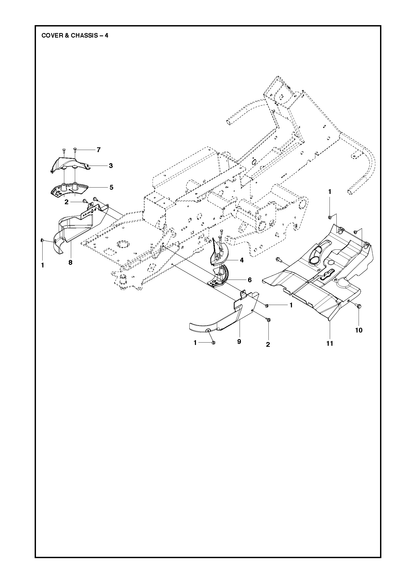 Husqvarna 510222101 onderdelentekening - positie 8