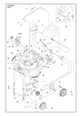 Husqvarna 589572210 onderdelentekening - positie 51