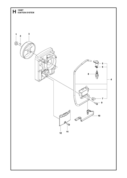 Husqvarna 502846401 onderdelentekening - positie 4