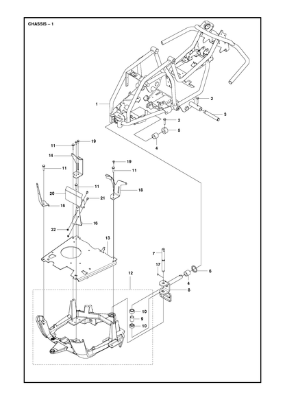 Husqvarna 522424501 onderdelentekening - positie 9