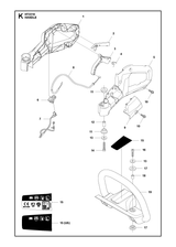 Husqvarna 504089402 onderdelentekening - positie 3