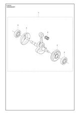 Husqvarna 506414401 onderdelentekening - positie 3