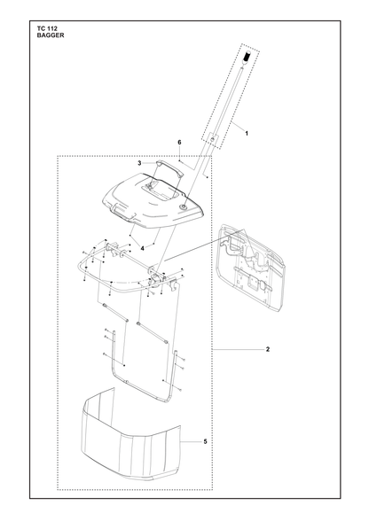 Husqvarna 547042601 onderdelentekening - positie 5