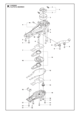 Husqvarna 512359002 onderdelentekening - positie 1