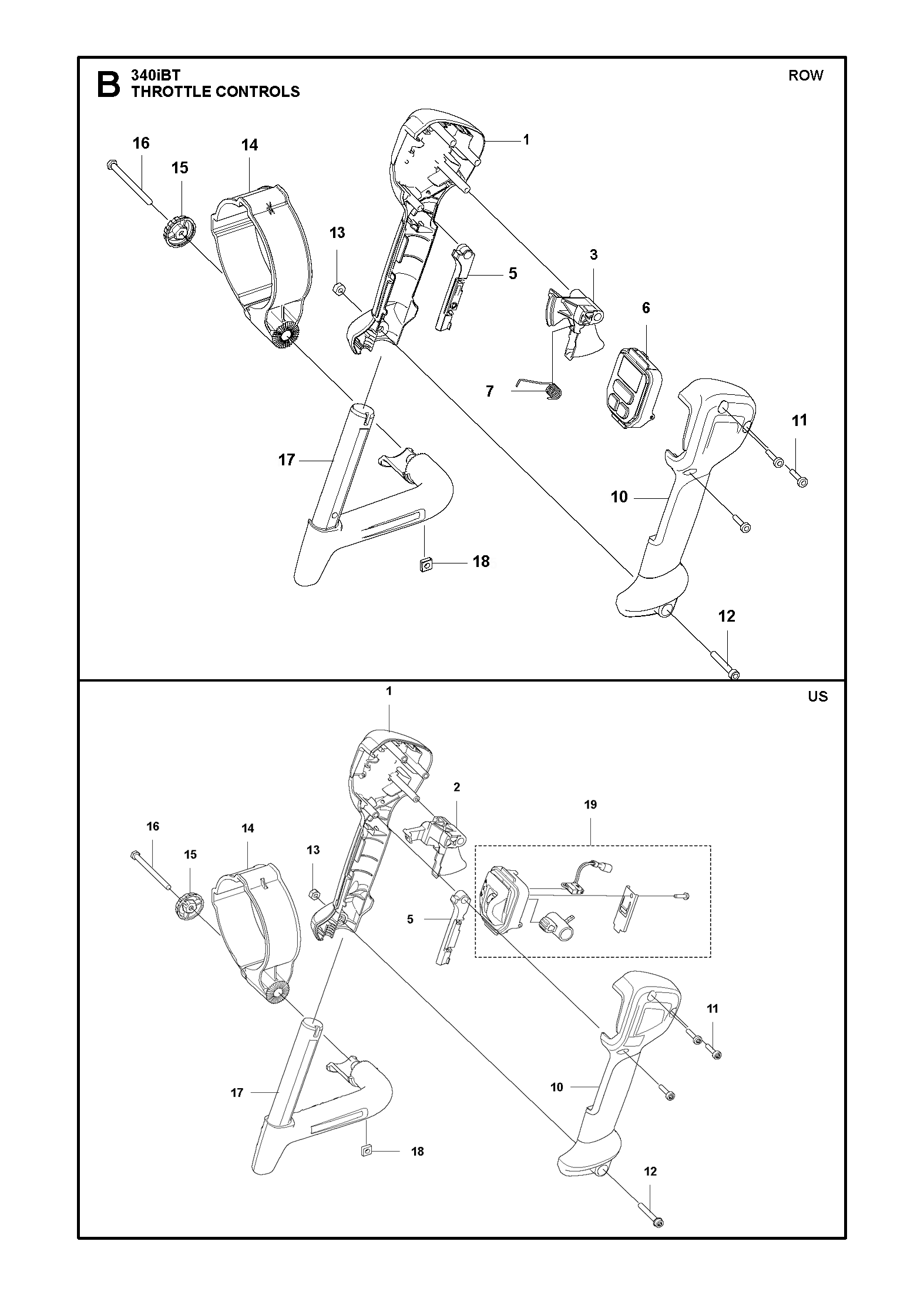 Husqvarna 502204001 onderdelentekening - positie 15