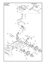 Husqvarna 504048301 onderdelentekening - positie 6