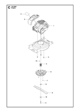 Husqvarna 521888805 onderdelentekening - positie 3