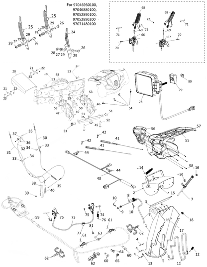 Husqvarna 501656603 onderdelentekening - positie 30