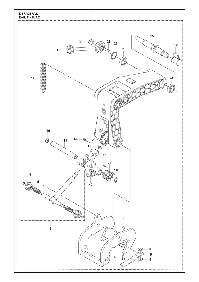 Husqvarna 584865201 onderdelentekening - positie 11