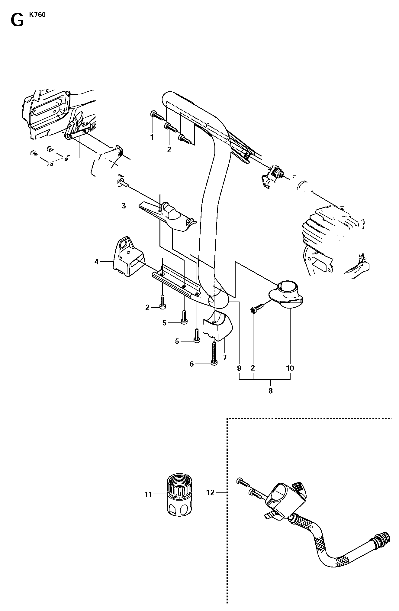 Husqvarna 506377202 onderdelentekening - positie 3