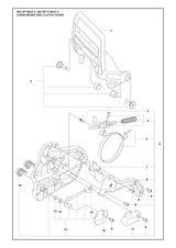 Husqvarna 531091201 onderdelentekening - positie 1
