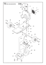 Husqvarna 504010801 onderdelentekening - positie 17
