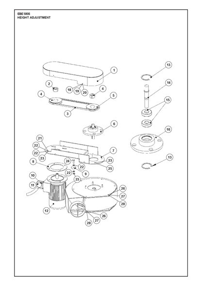 Husqvarna 534518401 onderdelentekening - positie 9