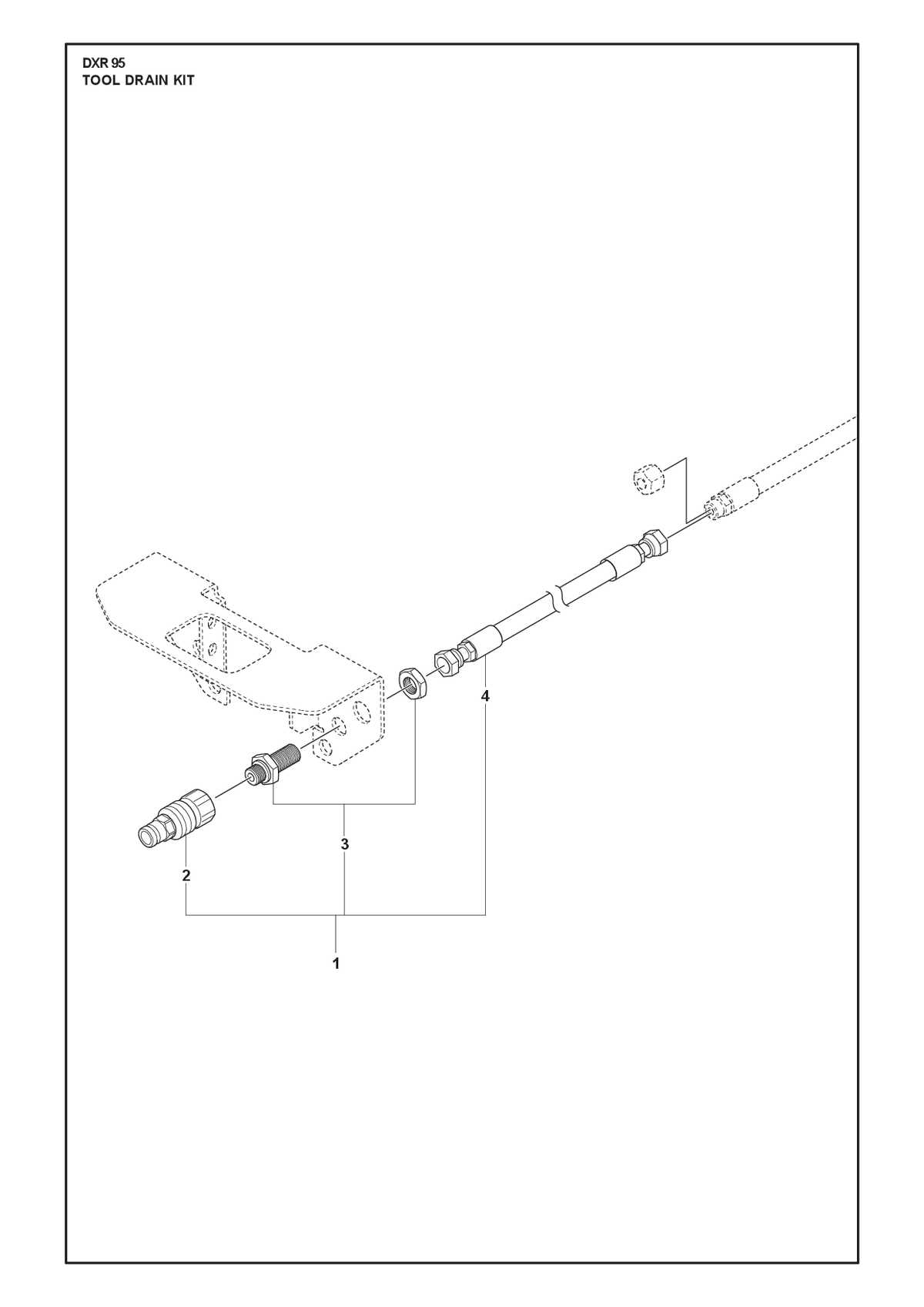 Husqvarna 576373201 onderdelentekening - positie 2
