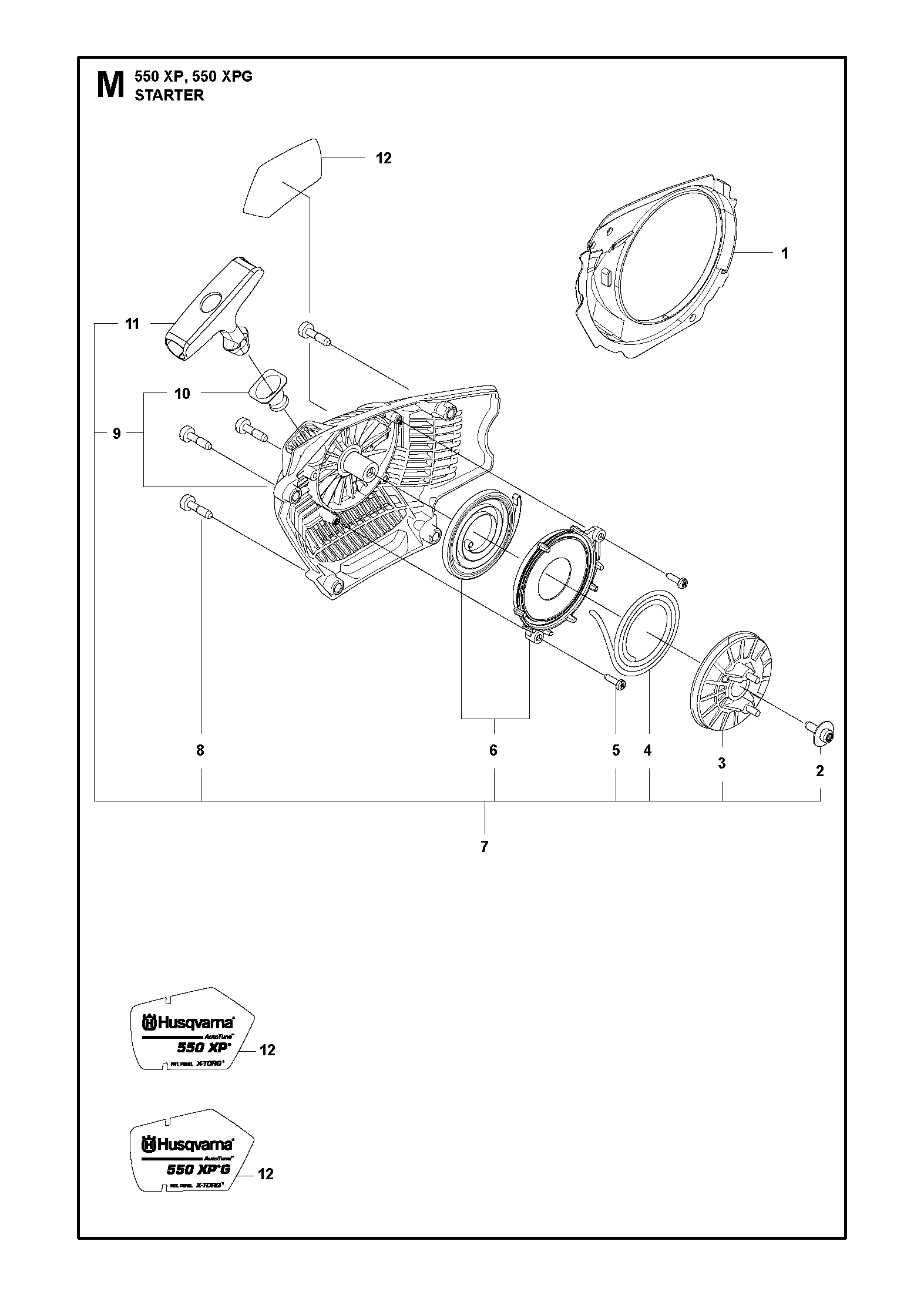 Husqvarna 505157901 onderdelentekening - positie 6
