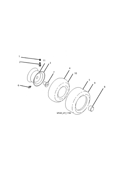 Husqvarna 532420531 onderdelentekening - positie 9