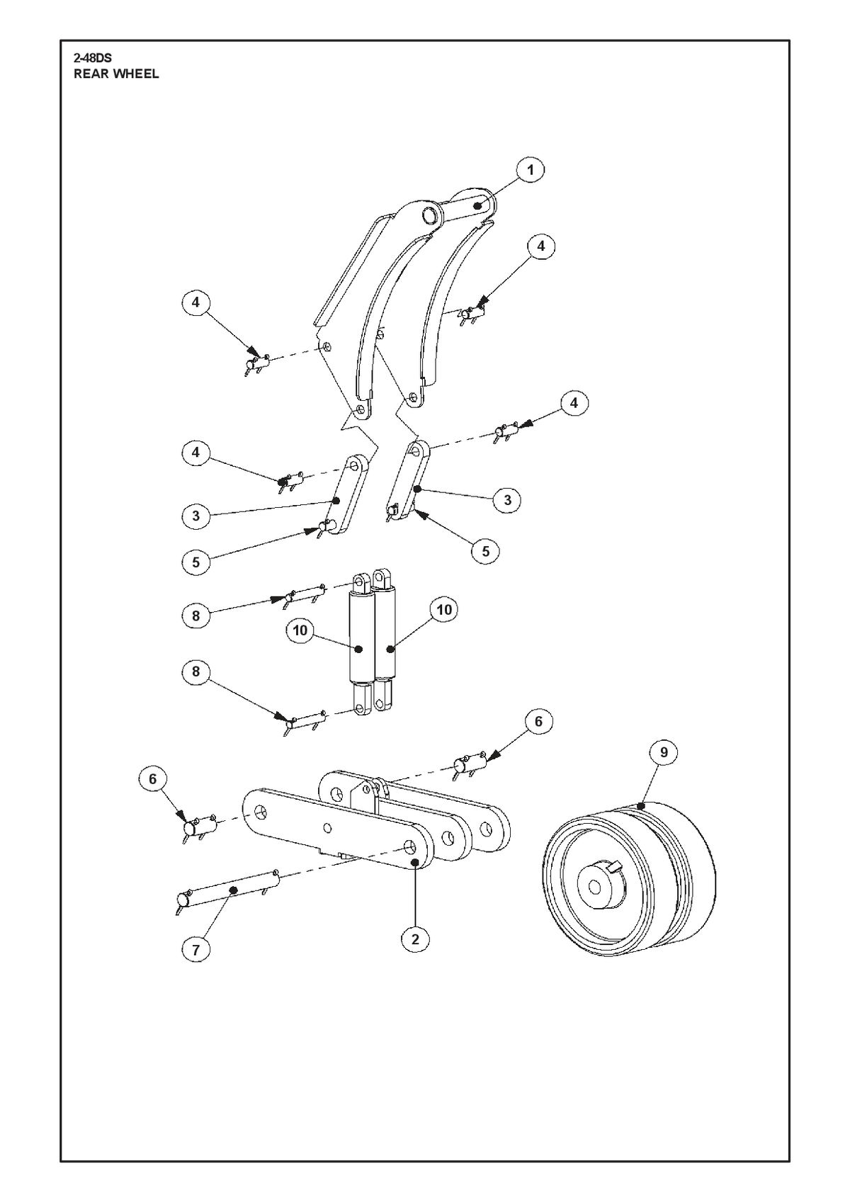 Husqvarna 534364101 onderdelentekening - positie 4