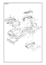 Husqvarna 505557704 onderdelentekening - positie 3