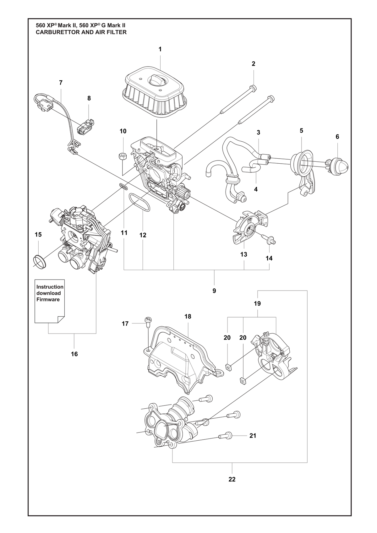 Husqvarna 589340701 onderdelentekening - positie 8
