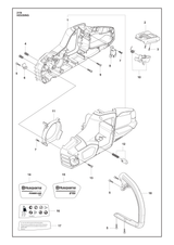 Husqvarna 548862101 onderdelentekening - positie 8