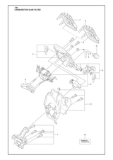 Husqvarna 537042409 onderdelentekening - positie 6