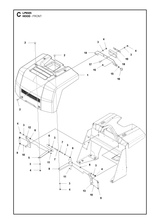Husqvarna 594173301 onderdelentekening - positie 16