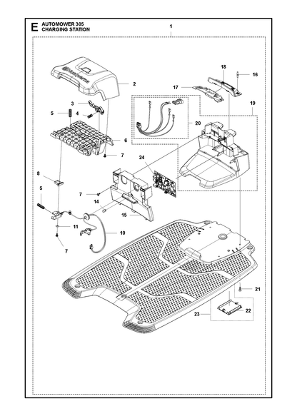 Husqvarna 579459801 onderdelentekening - positie 18