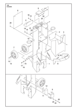 Husqvarna 533724601 onderdelentekening - positie 23