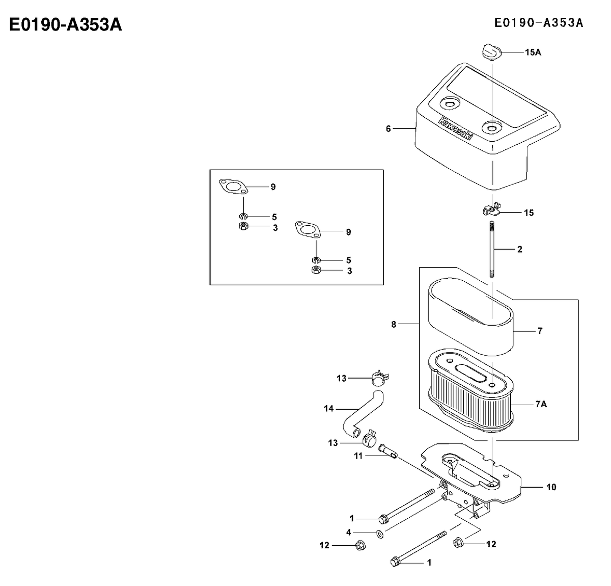 Husqvarna 535414213 onderdelentekening - positie 7
