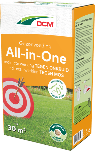 DCM All-In-One Gazonvoeding - 1.5 KG (30 m2)-keizers.nu
