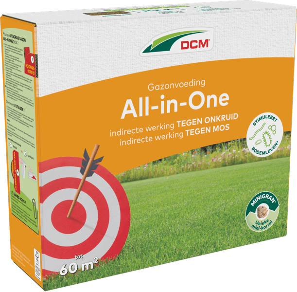 DCM All-In-One Gazonvoeding - 3 KG (60 m2)-keizers.nu