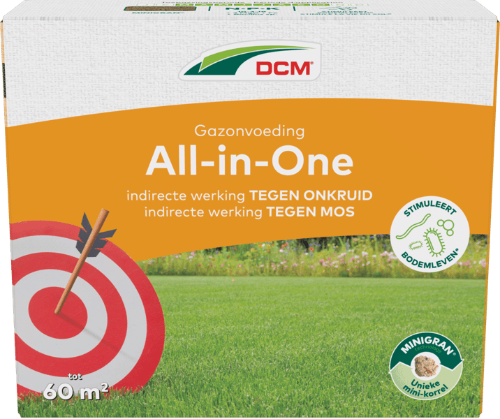 DCM All-In-One Gazonvoeding - 3 KG (60 m2)-keizers.nu