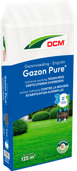 DCM Gazon Pure Gazonvoeding - 10 KG (125 m2)-keizers.nu
