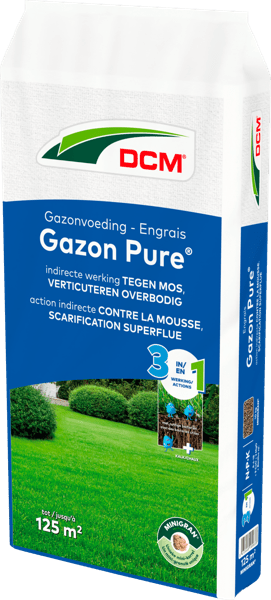 DCM Gazon Pure Gazonvoeding - 10 KG (125 m2)-keizers.nu