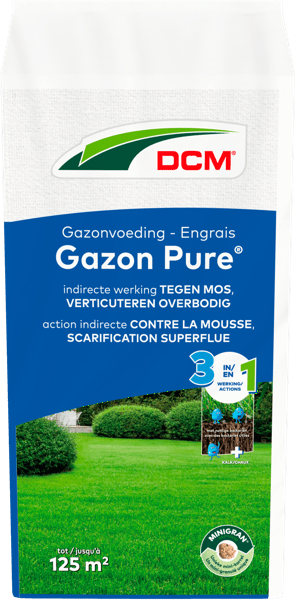 DCM Gazon Pure Gazonvoeding - 10 KG (125 m2)-keizers.nu