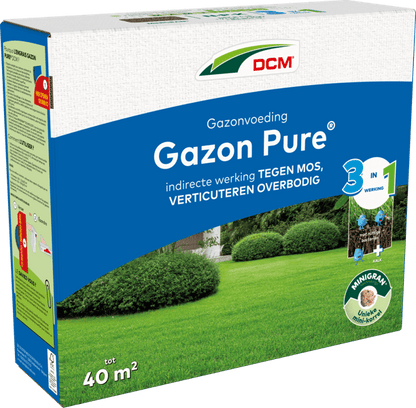 DCM Gazon Pure Gazonvoeding - 3 KG (40 m2)-keizers.nu