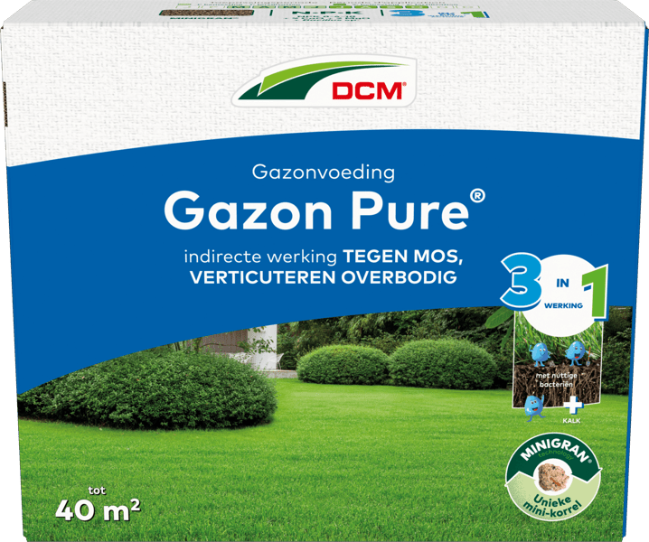 DCM Gazon Pure Gazonvoeding - 3 KG (40 m2)-keizers.nu  