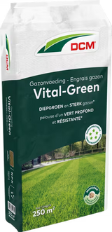 DCM Meststof Vital-Green Gazon - 10 KG (250 m2)-keizers.nu
